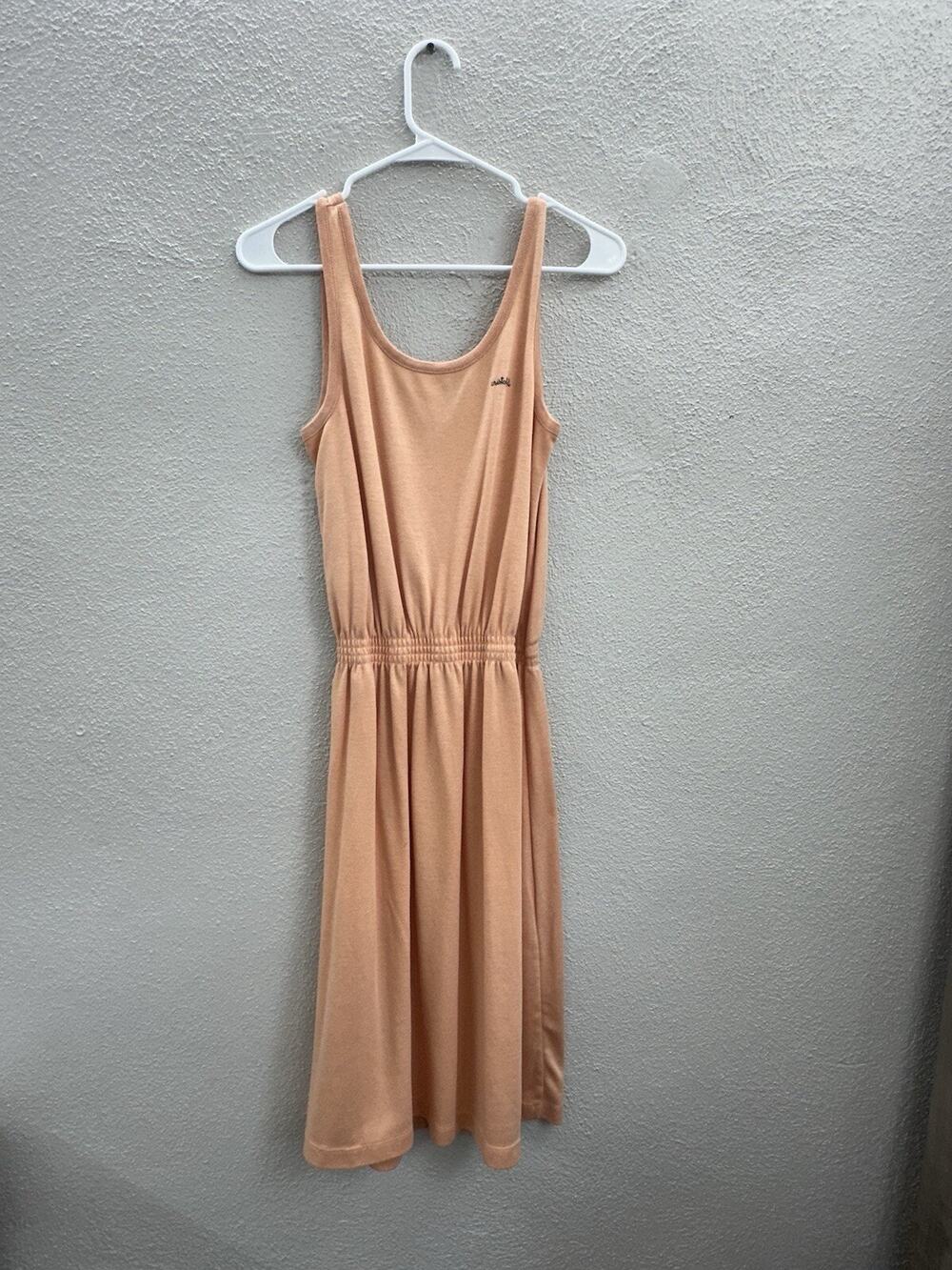 Womens Dress Size EUR 46 Orange Pullover Tank Dress Vintage Cristoffoli